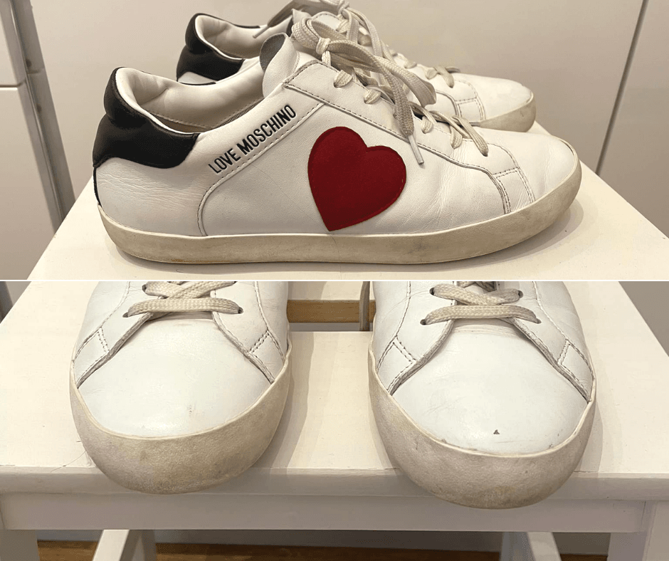 Jeste li razmišljali o kupnji ovog modela Moschino tenisica? Pogledajte kako izgledaju nakon samo tri tjedna nošenja