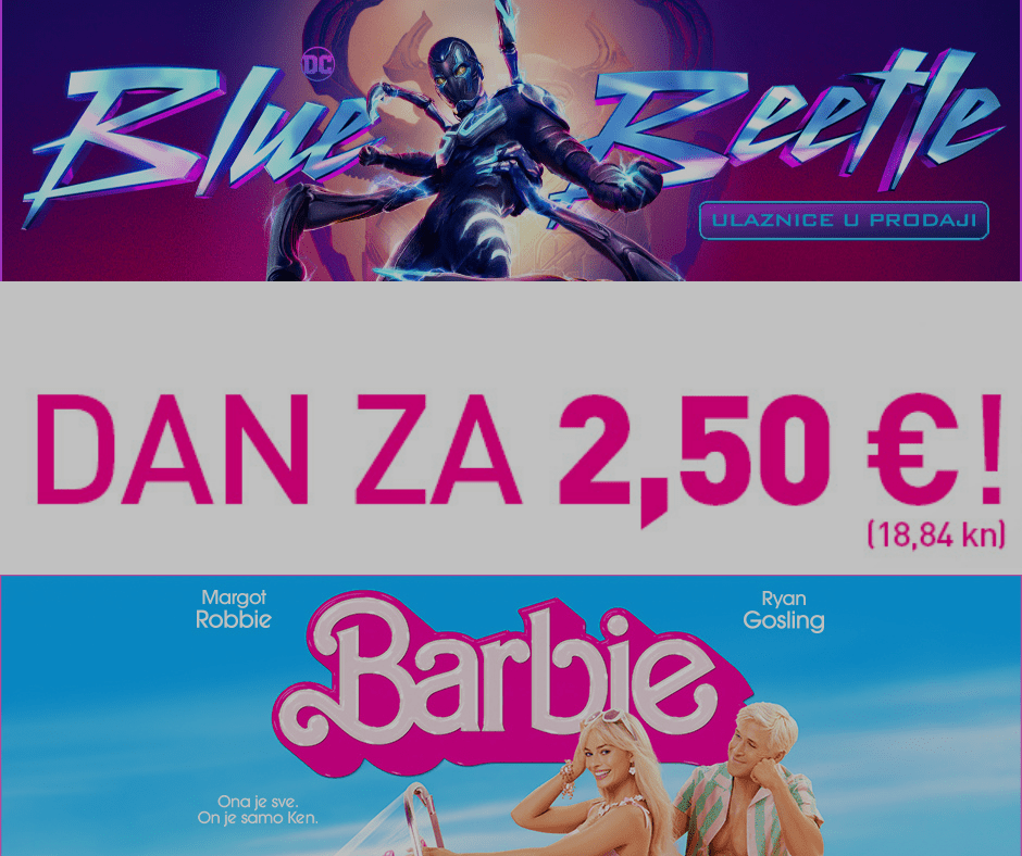 Cinestar ulaznice za 2,5 eura: Koje filmove možete pogledati?