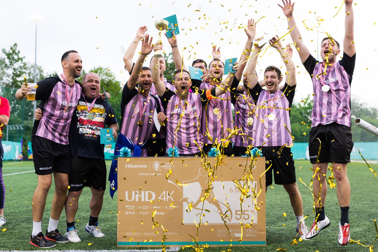 Nogometno zagrijavanje za EURO 2024. uz Hisense