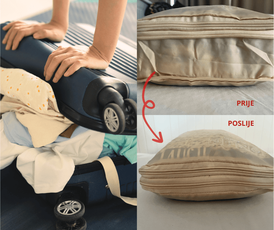 Kompresijske vreće i organizatori za kofer: spas za putovanja na koja nosite puno odjeće