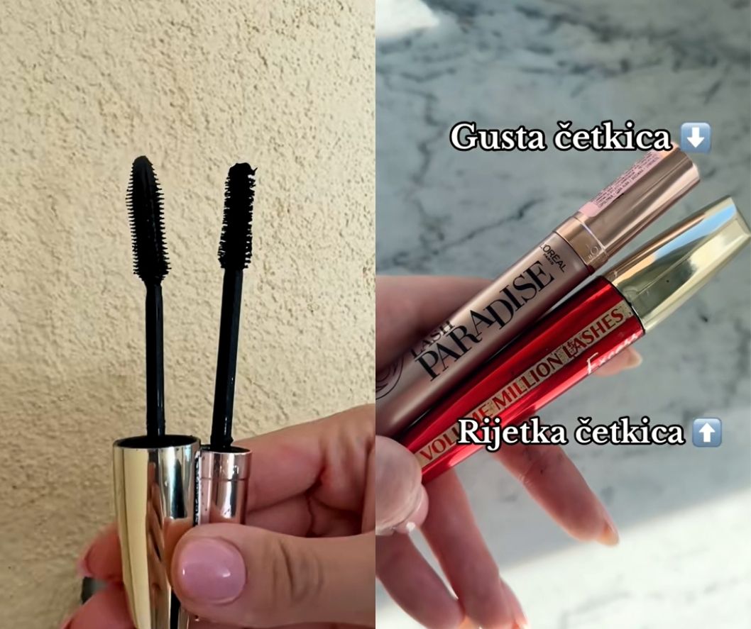 Rijetka i gusta četkica maskare: koja od njih donosi bolji efekt za vaše trepavice?