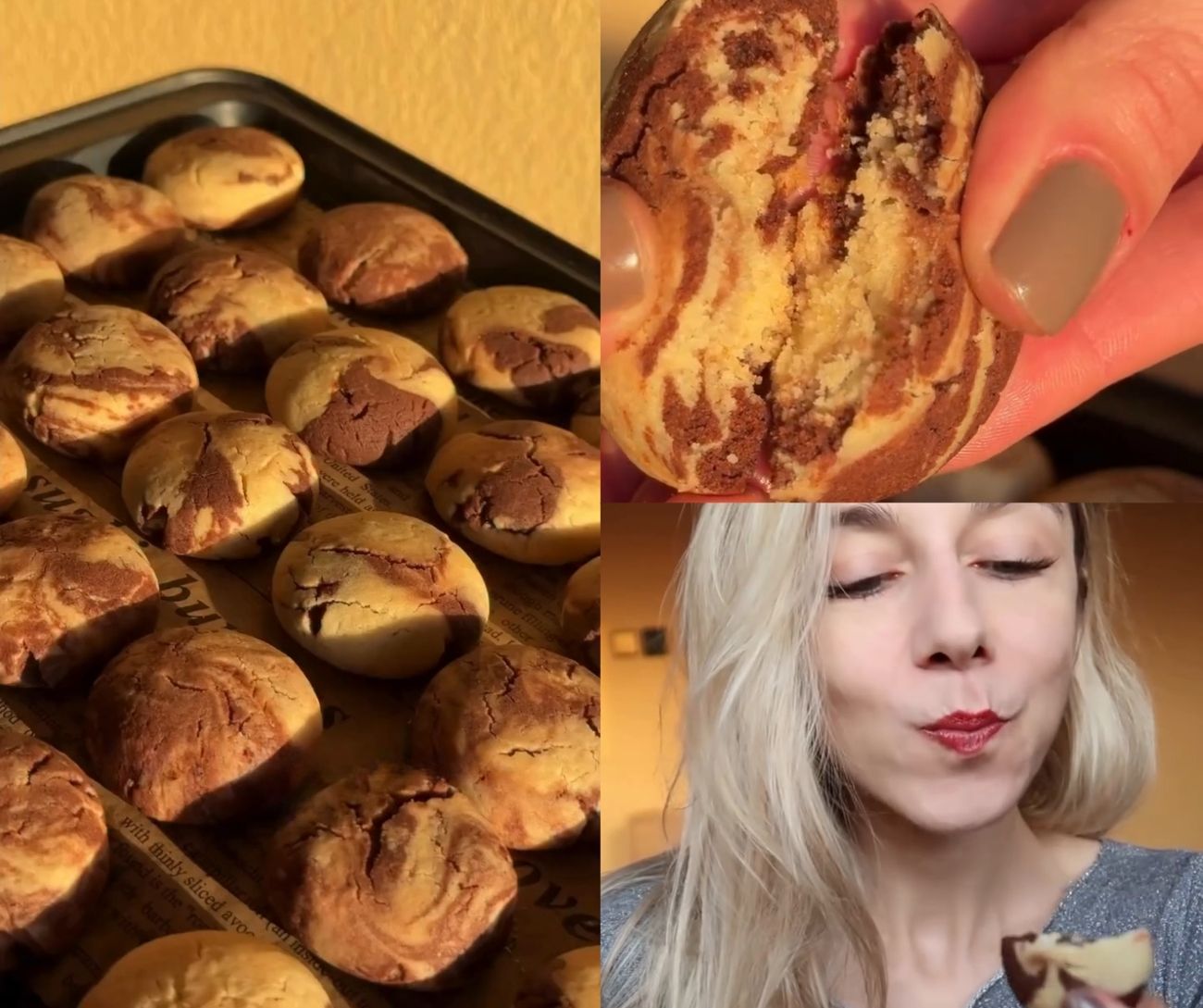 Najmekši mramorni keksići koje ćete ikada isprobati: jednostavan recept za mramornu čaroliju