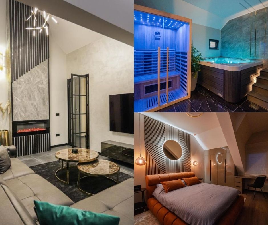 Zavirite u apartman iz snova s pogledom na katedralu – privatna oaza za najljepše spa trenutke