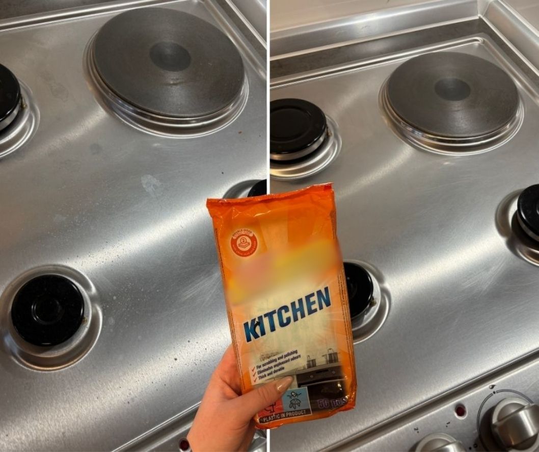 Ove su kuhinjske vlažne maramice odlične za brzinsko čišćenje štednjaka ili ploče za kuhanje