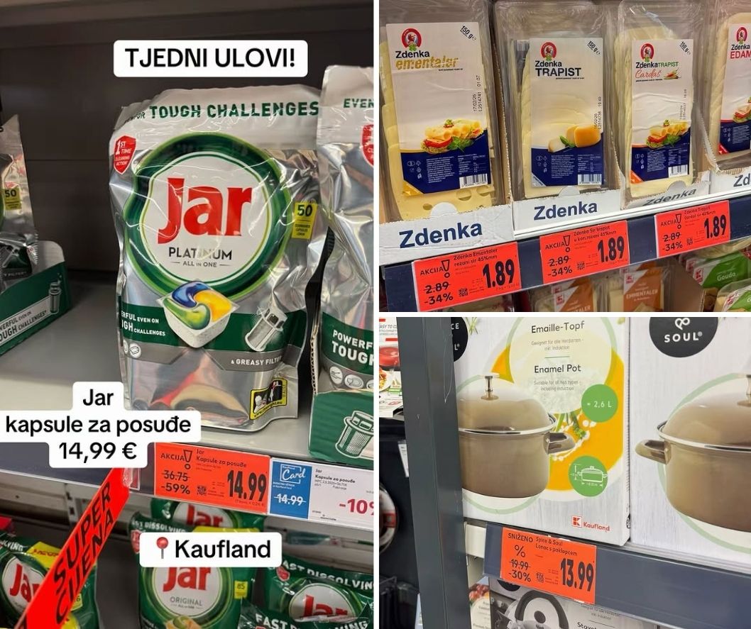 Popusti u Kauflandu: izdvojile smo tjedne ulove u poznatom supermarketu
