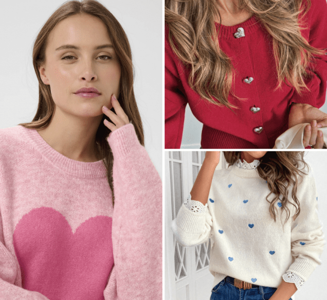 Zaljubili smo se u ove romantične džempere i kardigane inspirirane Valentinovom