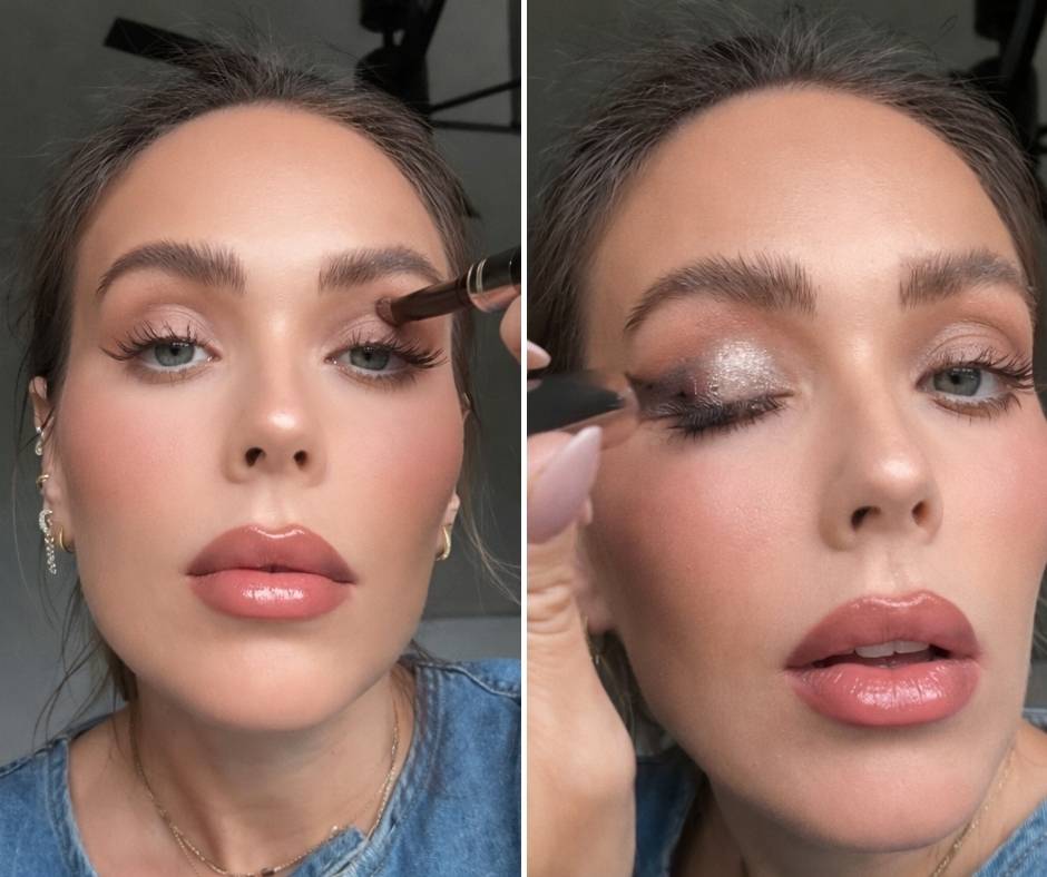 Ovaj proizvod funkcionira kao sjenilo, highlighter i proizvod za usne – idealan za brzi makeup look