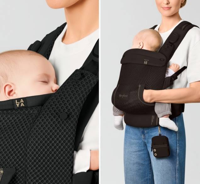 Od rođenja do treće godine: ovu prilagodljivu ergonomsku nosiljku za dijete možete nositi na 4 načina