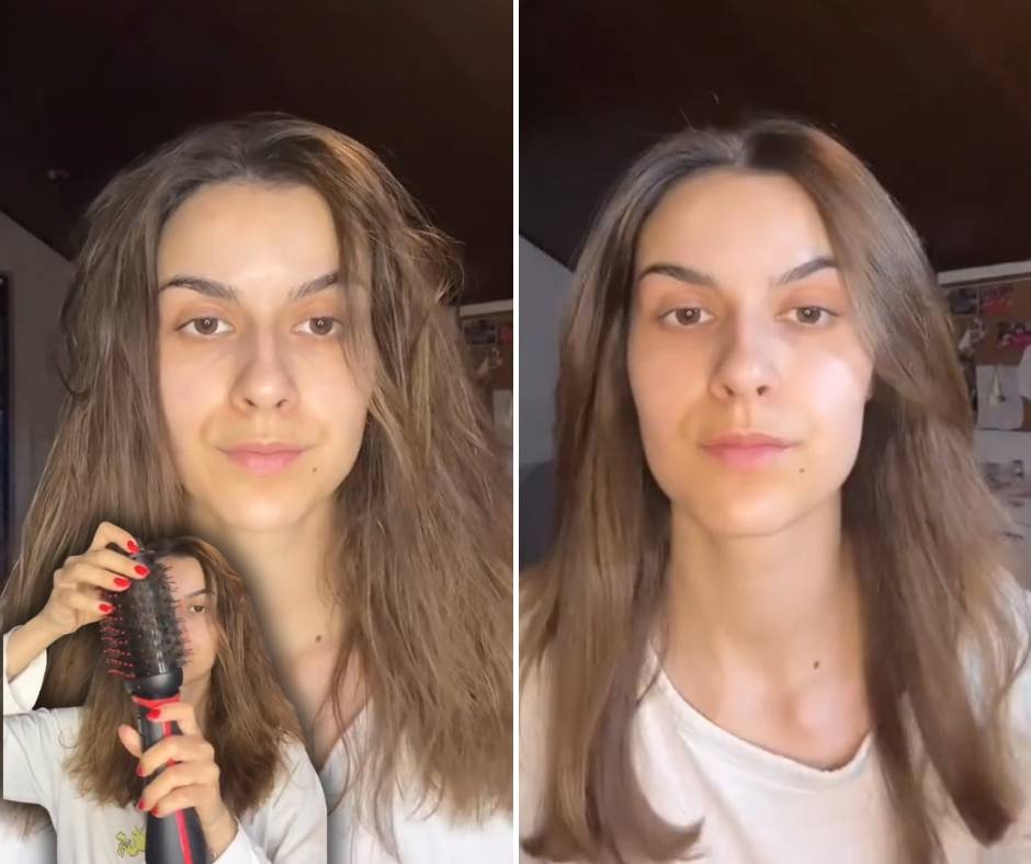 Četka za oblikovanje i volumen kose koja je ukrotila moju neposlušnu kosu