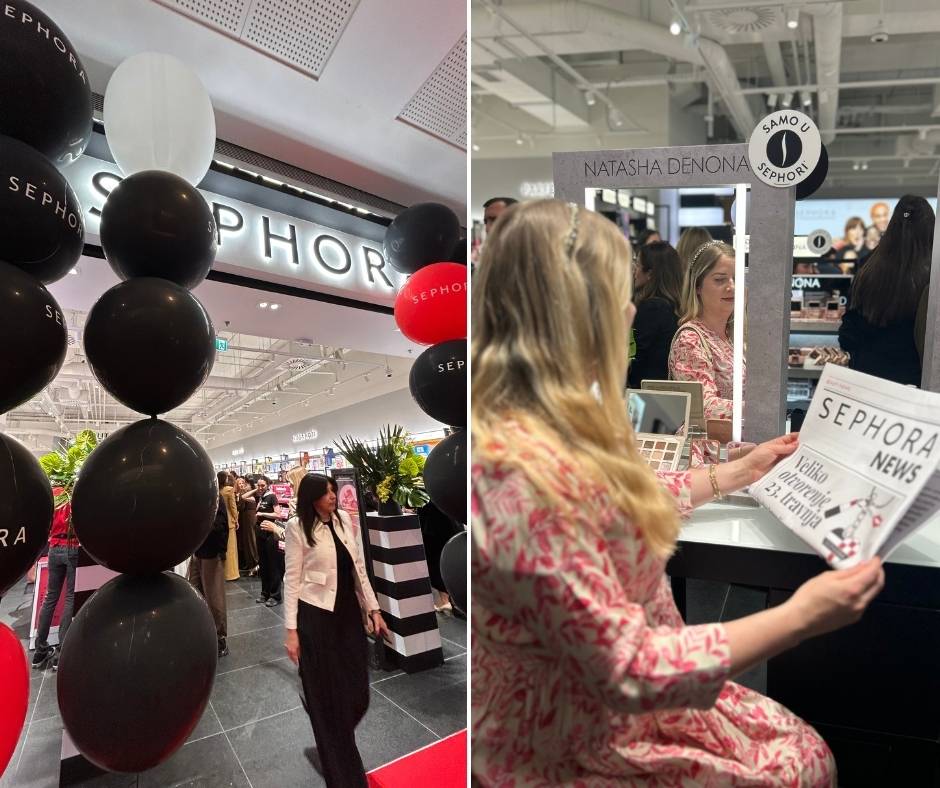 Posjetili smo Sephora poslovnicu u Zagrebu: proizvode ovih brendova možete isprobati uživo