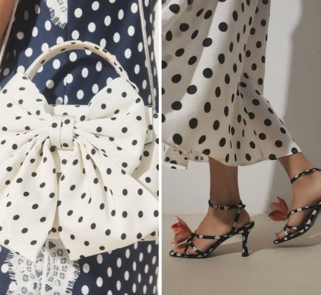 Točkice su ponovno in: pronašli smo najljepše modele obuće i torbica s ovim uzorkom