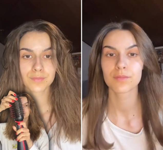 Četka za oblikovanje i volumen kose koja je ukrotila moju neposlušnu kosu