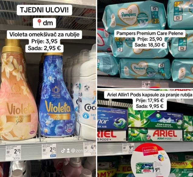 Ovaj smo tjedan posjetili dm i otkrili top proizvode po super cijenama: evo što se isplati pogledati