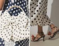 Točkice su ponovno in: pronašli smo najljepše modele obuće i torbica s ovim uzorkom