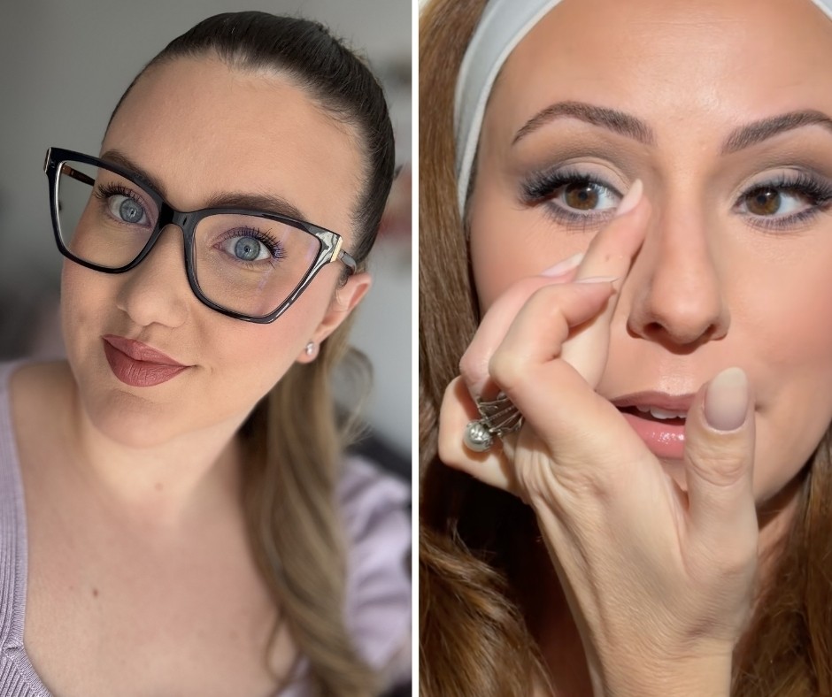 Hack zbog koje će se šminka zaista držati na nosu kada nosite naočale – nije ono što mislite!
