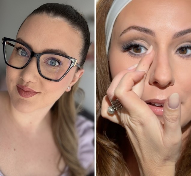 Hack zbog koje će se šminka zaista držati na nosu kada nosite naočale – nije ono što mislite!