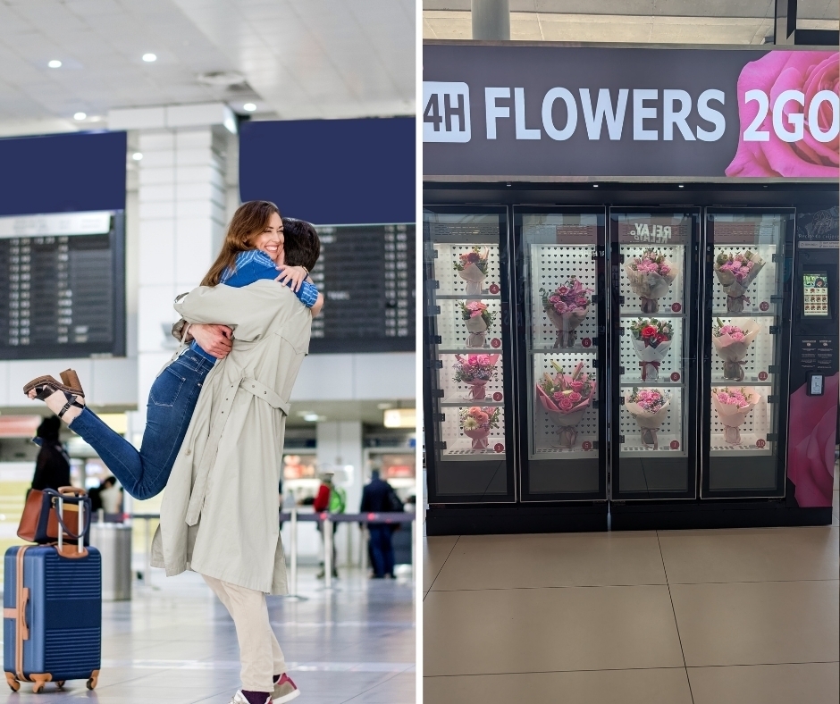 Flowers 2GO cvjetni je koncept koji na zagrebačkom aerodromu mijenja iskustvo putovanja