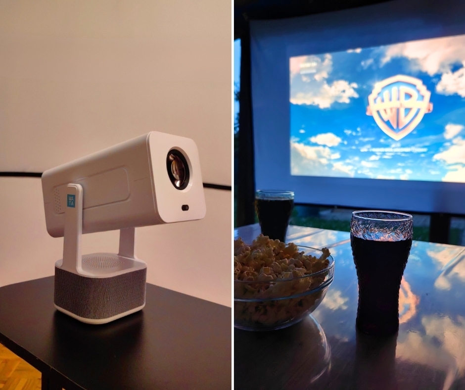 Konačno sam nabavila projektor: filmske večeri i gledanje utakmica dobili su potpuno novu dimenziju
