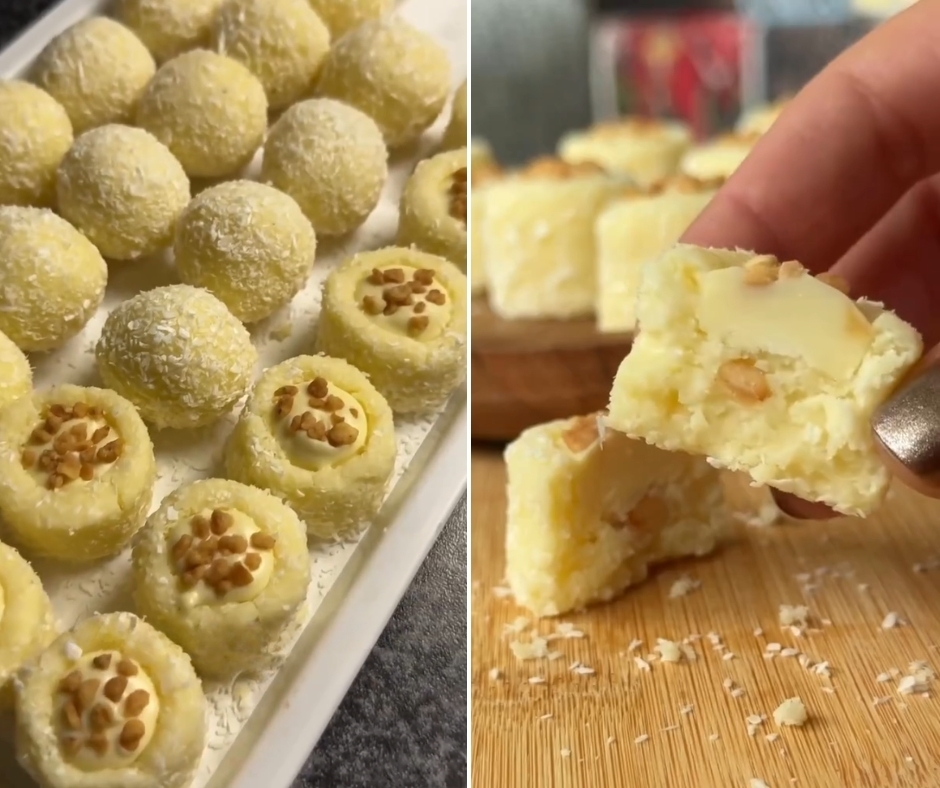 Napravila sam malo drugačiju verziju Raffaello kuglica: ovo je najjednostavniji recept