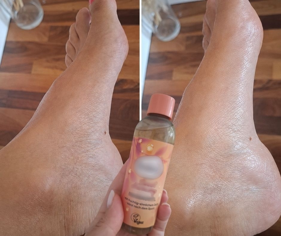 Za samo 2,30 € pronašla sam ulje i za masažu i za njegu tijela: koža je mekana, a miris predivan