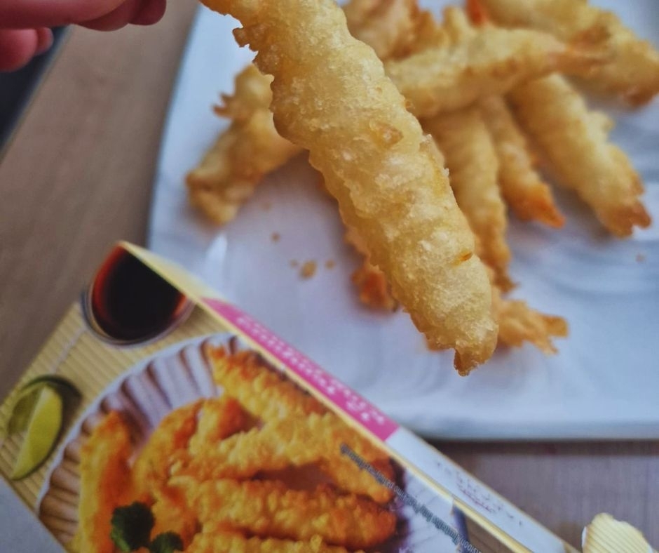 Volim kozice u tempuri pa sam morala isprobati i ove: nisu kao one iz restorana, ali kupit ću ih ponovno