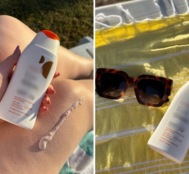 Mlijeko za sunčanje koje koži daje suptilan glow i ujedno je hrani: odgovara mojoj svijetloj puti