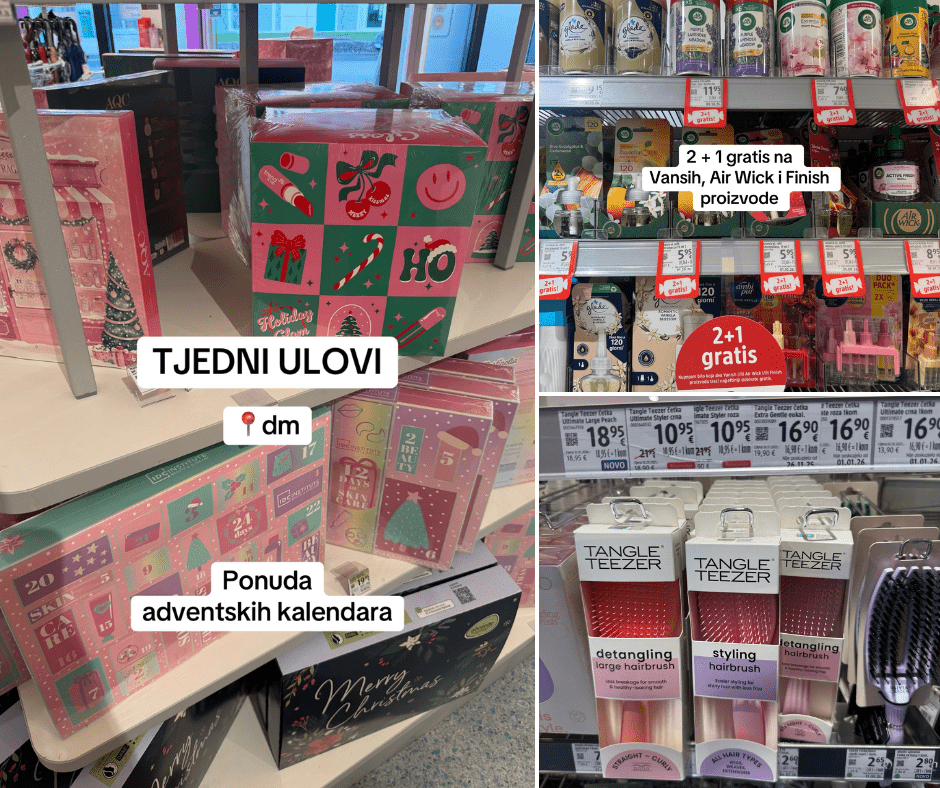 Tjedni ulovi u dm drogerijama: izdvojili smo artikle koji su nam privukli pažnju svojom cijenom