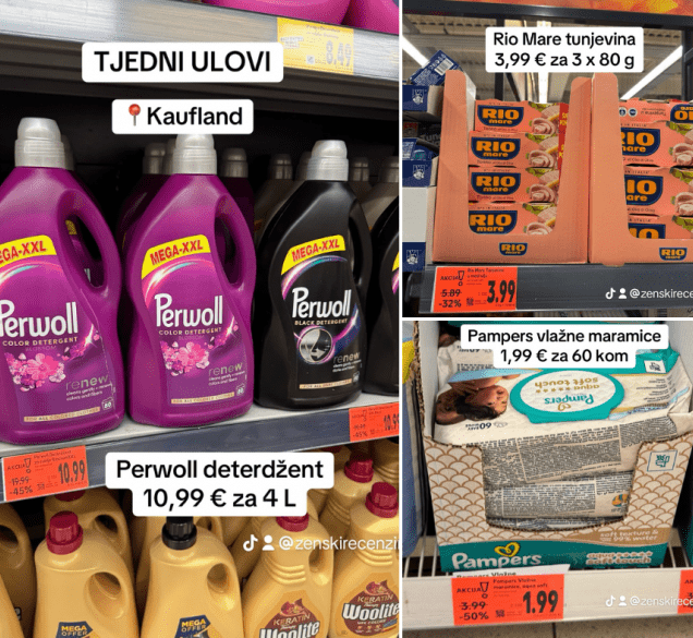 Tjedni ulovi u Kauflandu: pogledali smo što se može pronaći za do 50 % popusta