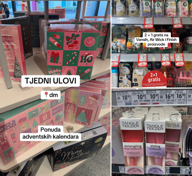 Tjedni ulovi u dm drogerijama: izdvojili smo artikle koji su nam privukli pažnju svojom cijenom